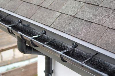 Gutter Cover System on Roof